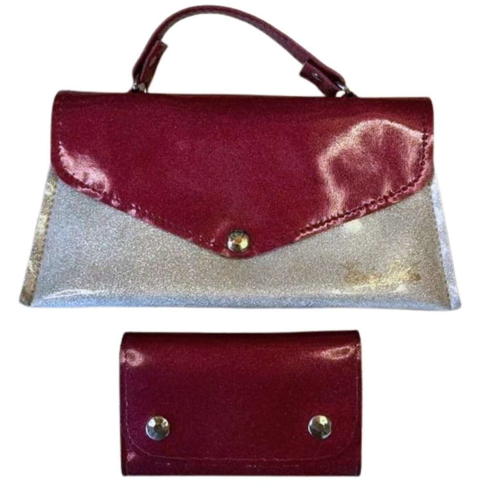 Trophy Queen Purse and Wallet Matching Set Vintage 2000's